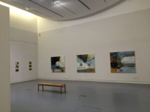 Edgelands exhibition at Aberystwyth Arts Centre Installation shot of Edgelands exhibition at Aberystwyth Arts Centre (Jan 2017)